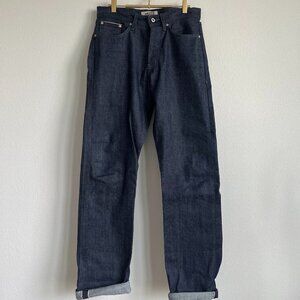 Naked & Famous Raw Indigo Selvedge True Guy Denim Size 29